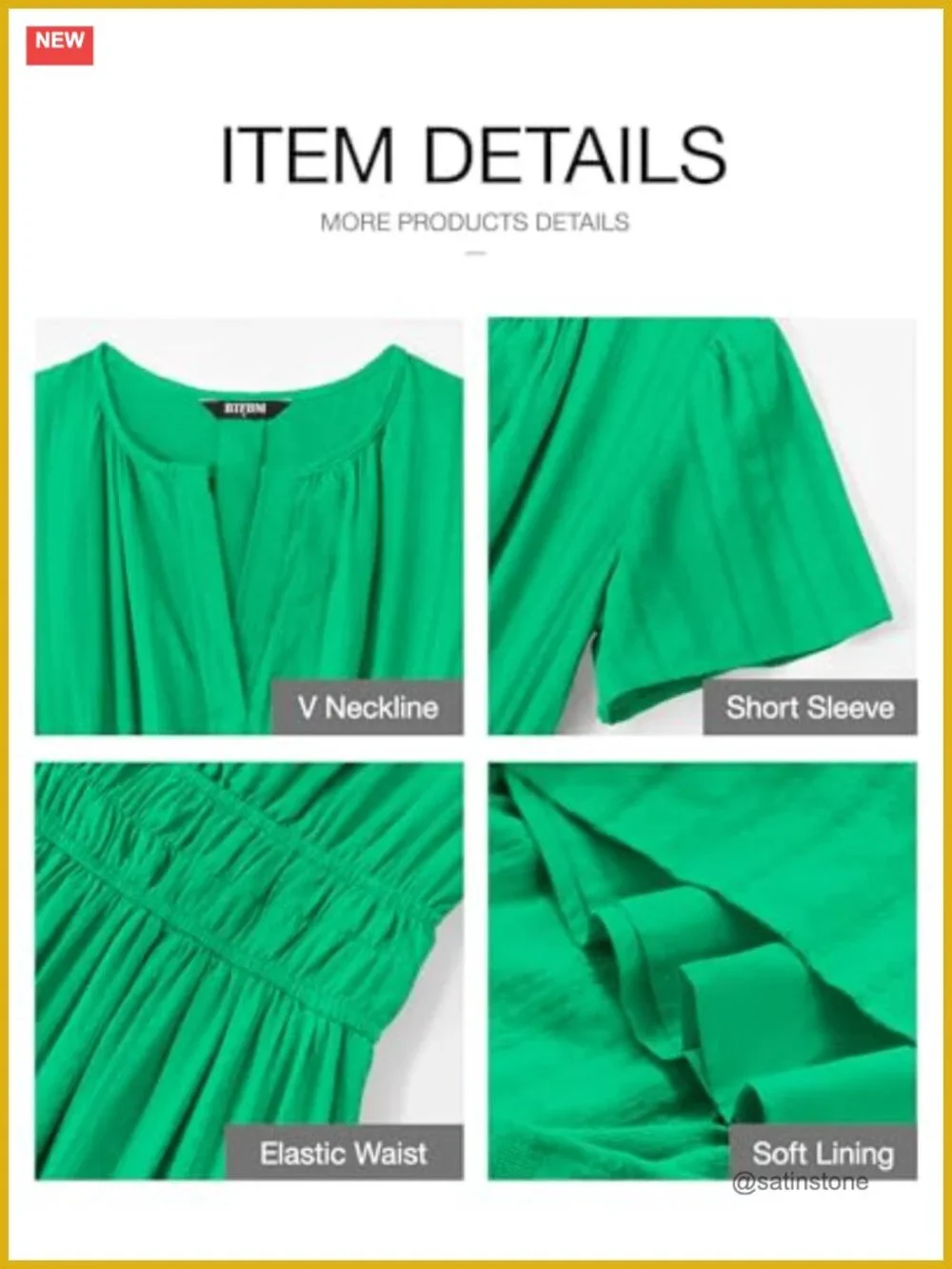 Womens Maxi Dress Short Sleeve V Neck Tiered Ruffle Pockets Casual Beach